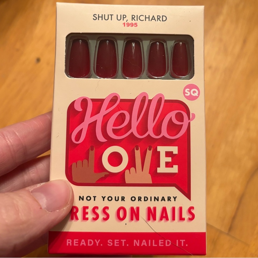 ❤️💋Hello Love nails in style Shut Up Richard Squoffin! 💋❤️
